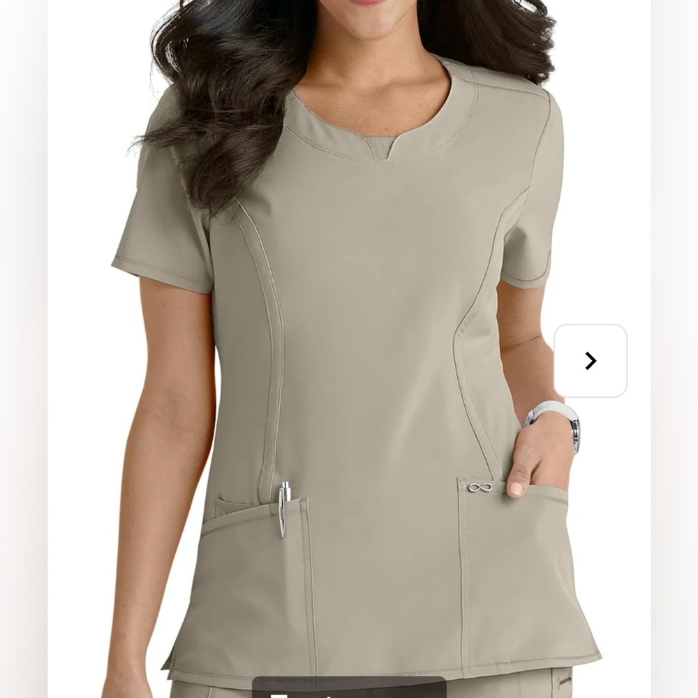 Women's Infinity Cherokee Scrub Set (Beige)